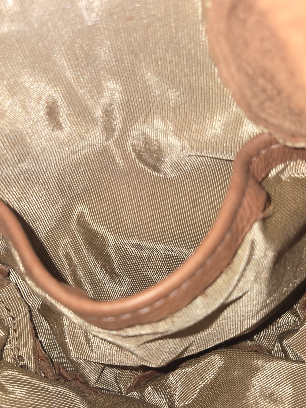 Victoria Leather Classic Shoulder Bag - Brown - Picture 14 of 16